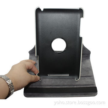 White Rotating 360 Degrees Leather Case and Cover for 7-inch Google Nexus